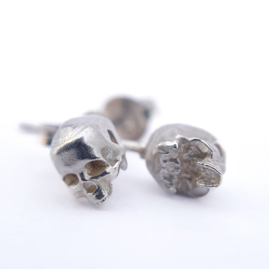 Tiny Skull Earrings