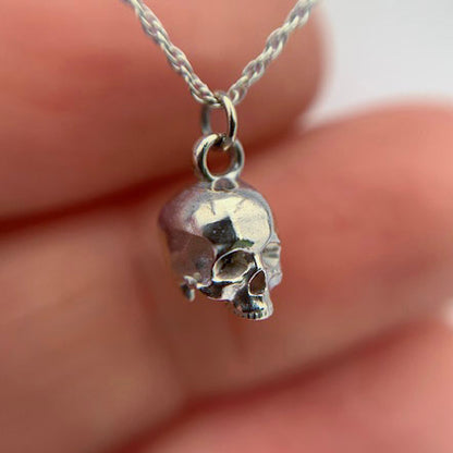 Tiny Skull Necklace